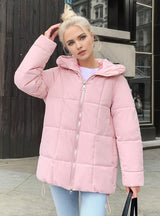 Women's Cotton-padded Down Jacket Coat