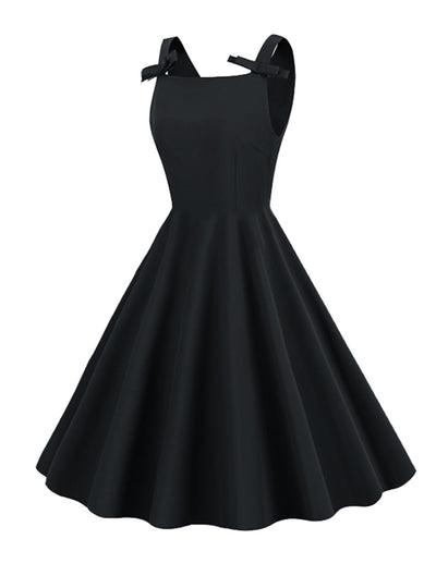 Bow Hepburn Suspender Dress