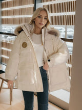 Loose Thick Tooling Coat Cotton-padded Jacket