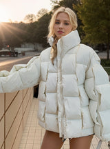 Winter Warm Cotton-padded Down Jacket