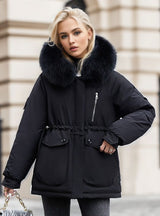 Short-cut Cotton-padded Down Jacket