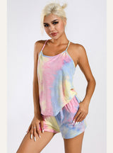 Color Tie-dyed Modal Cotton Pajamas