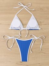 Women Triangular Split Bikini