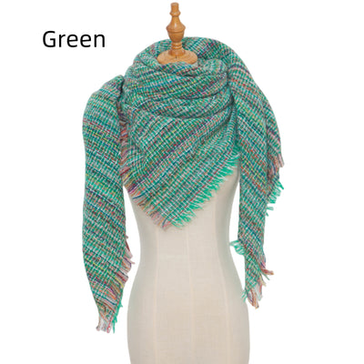 Women Thickened Square Scarf