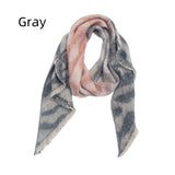 Jacquard Zebra Diagonal Scarf