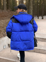 Loose Tooling Cotton-padded Down Jacket