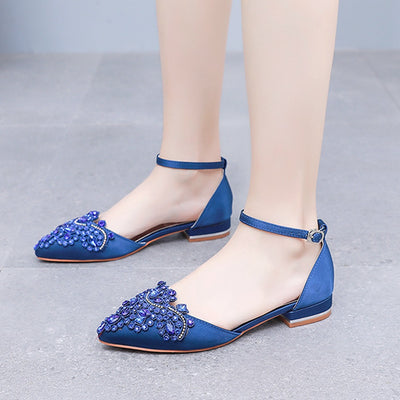 Flat Heel Casual Pointed Sandals