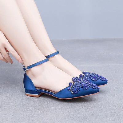 Flat Heel Casual Pointed Sandals