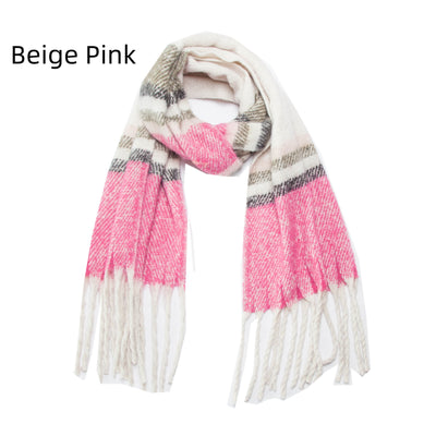 Thickened Thick Tassel Ring Yarn Scarf