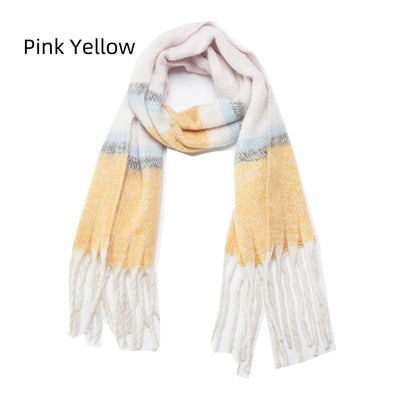 Thickened Thick Tassel Ring Yarn Scarf