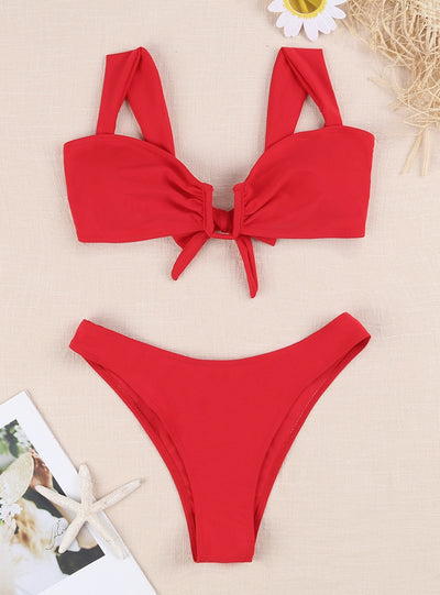 Women Bind N-neck Bikini