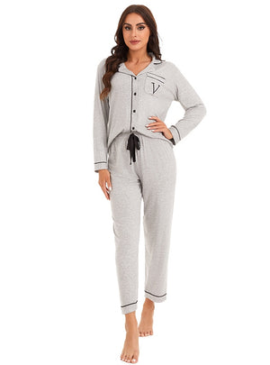 Long Sleeve Long Pant Night Suit