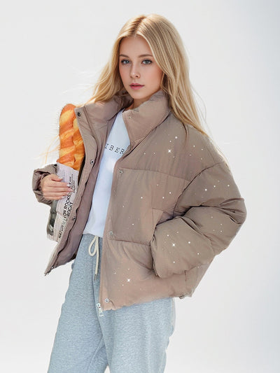 Thickened Short Cotton-padded Jacket Coat