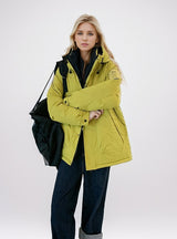 Loose Hooded Cotton-padded Jacket