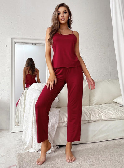 Sling Top Pant Pajamas Suit