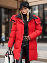 Winter Thick Hooded Long Coat