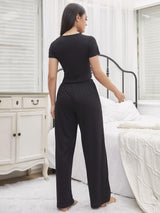 Short-sleeved Trousers Leisure Suit