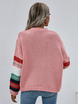 Rainbow Pullover Losse Sweater