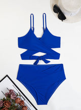 Cross Straps Beach Slim Bikini