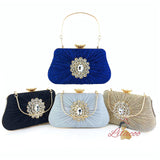 Women Dinner Rhinestone Banquet Bag