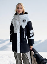 Long Casual Hooded Cotton-padded Jacket Coat