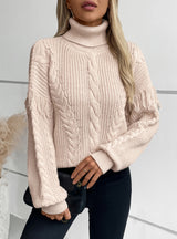 Vintage Long Sleeve Lapel Sweater