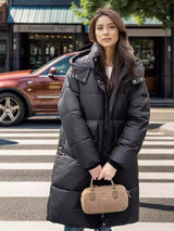 Long Loose Padded Cotton-padded Jacket Coat