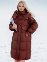 Hooded Padded Cotton-padded Jacket Coat