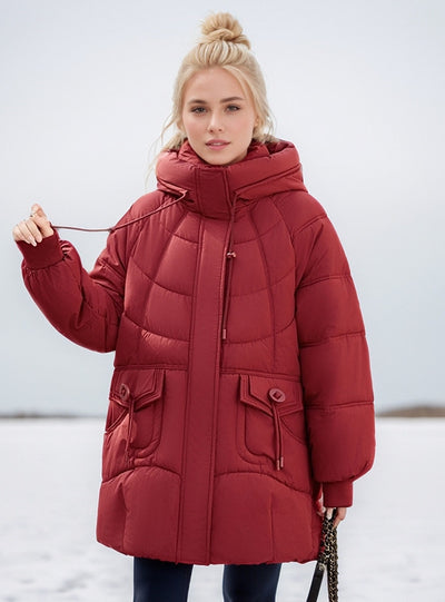 Short Warm and Cold-proof Cotton-padded Down Jacket