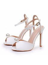 11cm Fishmouth High Heels Sandals