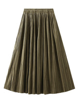 Autumn and Winter Pleated Skirt