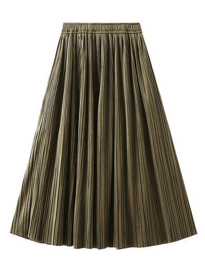 Autumn and Winter Pleated Skirt