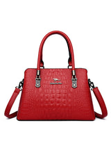 Crocodile Pattern Shoulder Large-capacity Tote Bag