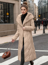 Slim Thick and Long Over-the-knee Down Coat