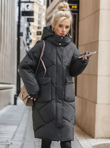 Medium and Long Loose Padded Down Coat