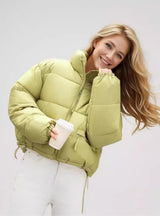 Stand-up Collar Loose Padded Coat