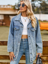 Slim Retro Loose Denim Jacket