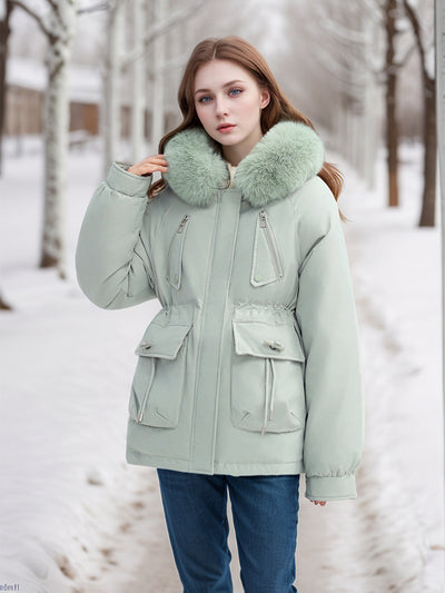 Fashion Loose Padded Down Coat