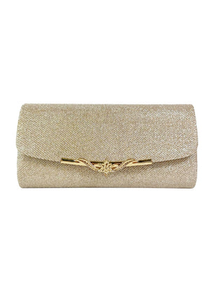 Tin Trim Dinner Clutch Bag