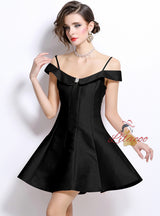 Women Short Sling Mini Dress