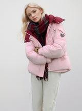 Short Hooded Thickened Cotton-padded Jacket