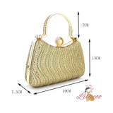 Hot Rhinestone Banquet Shiny Rhinestone Handbag