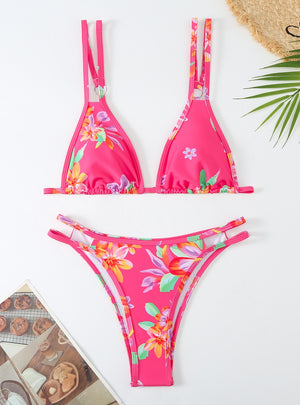 Sexy Print Two Piece Bikini