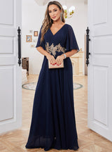 Loose Slim Chiffon Party Evening Dress