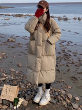 Medium and Long Loose Cotton-padded Jacket