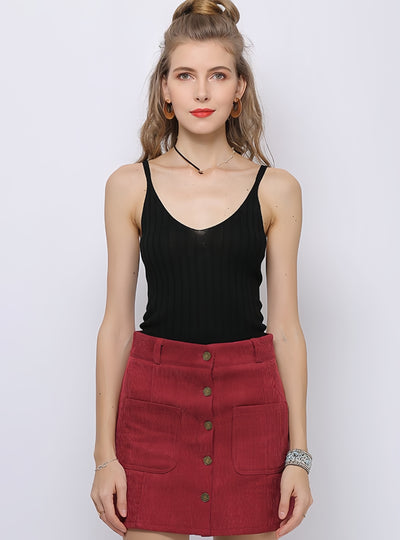 Slim-fit Slim Suspender Vest