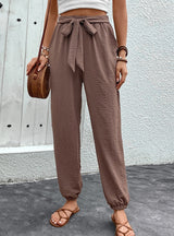 High Waist Casual Trousers Pant