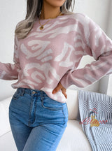 Women Long-sleeved Knitted Sweater