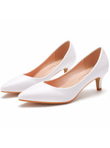 5 cm Shallow Pointed Wedding Shoes