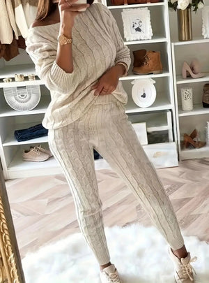 Fashion Solid Color Suit Sweater